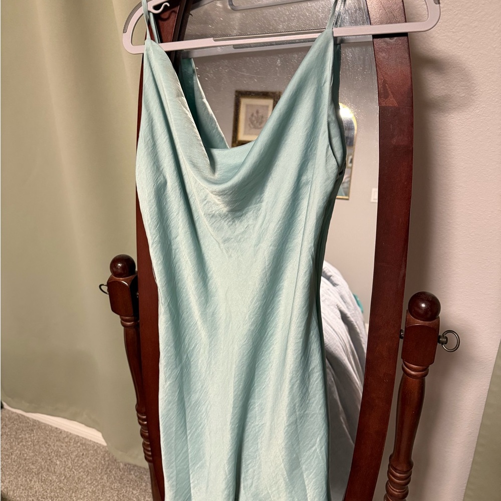 Forever 21 Soft Aqua Dress